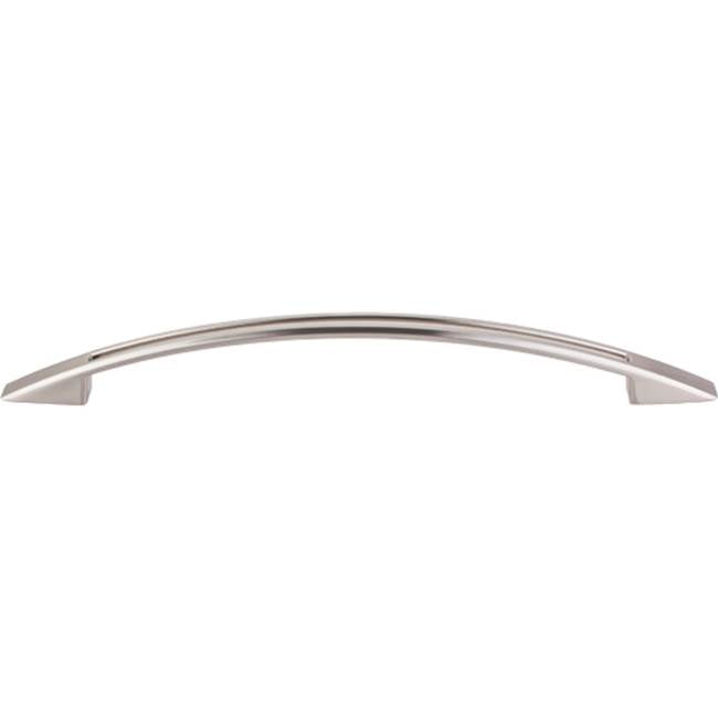 Top Knobs TK621 Tango Cut Out Pull 7 1/2 Inch (c-c) - Brushed Satin Nickel