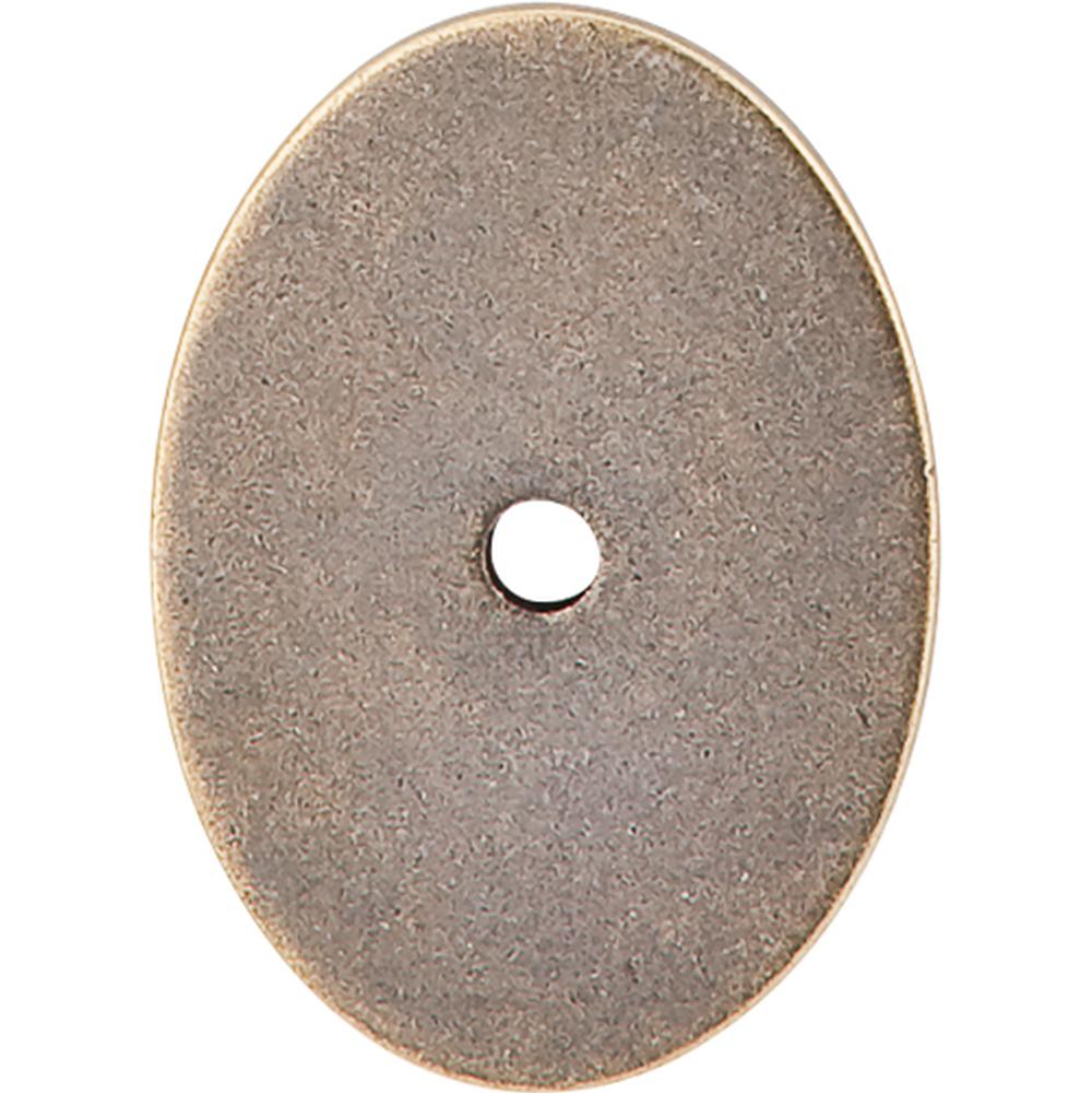 Top Knobs TK62 Oval Backplate Large 1 3/4" - German Bronze