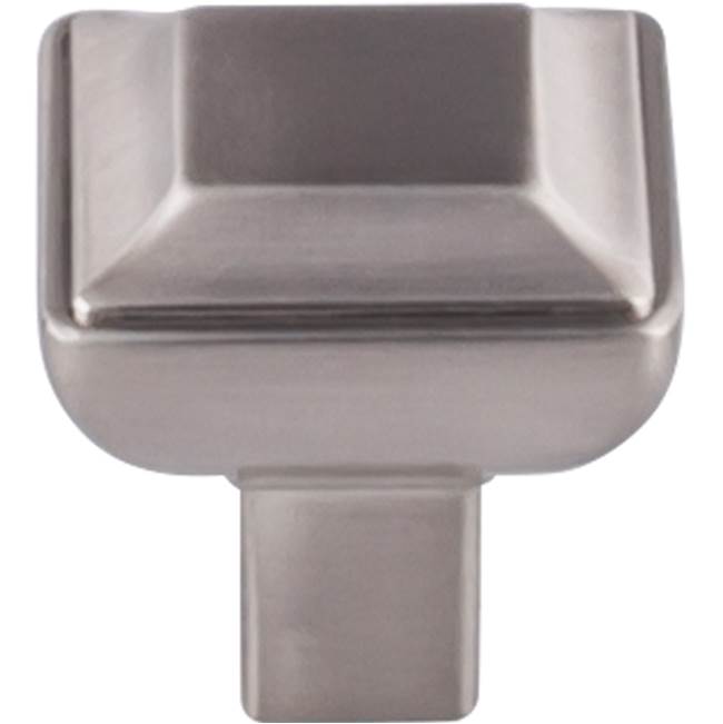 Top Knobs TK671 Podium Knob 1 1/8 Inch - Brushed Satin Nickel