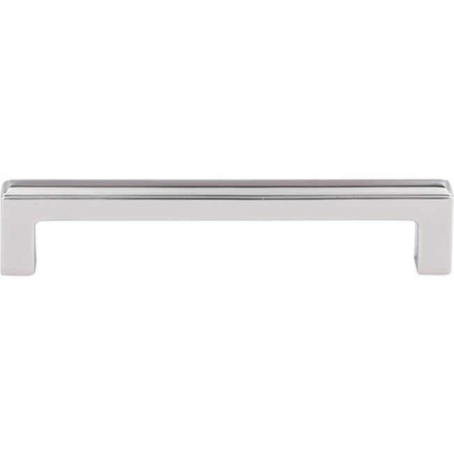 Top Knobs TK673 Podium Pull 5 1/16 Inch (c-c) - Polished Nickel