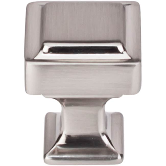 Top Knobs TK700 Ascendra Knob 1 Inch - Brushed Satin Nickel
