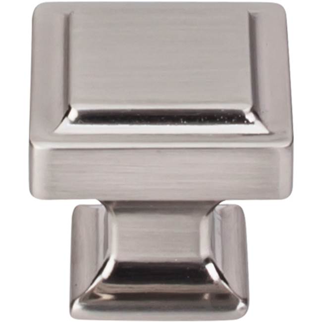 Top Knobs TK702 Ascendra Knob 1 1/4 Inch - Brushed Satin Nickel