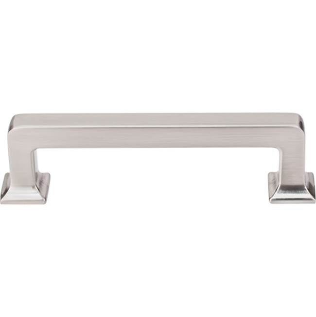 Top Knobs TK703 Ascendra Pull 3 3/4 Inch (c-c) - Brushed Satin Nickel