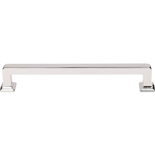 Top Knobs TK705 Ascendra Pull 6 5/16 Inch (c-c) - Polished Nickel