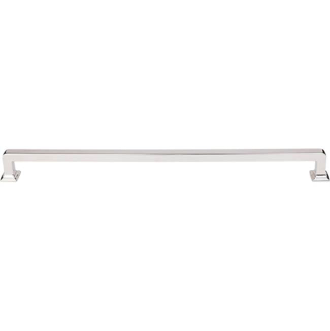 Top Knobs TK708 Ascendra Pull 12 Inch (c-c) - Polished Nickel