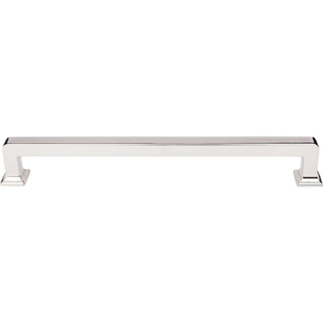 Top Knobs TK709 Ascendra Appliance Pull 12 Inch (c-c) - Polished Nickel