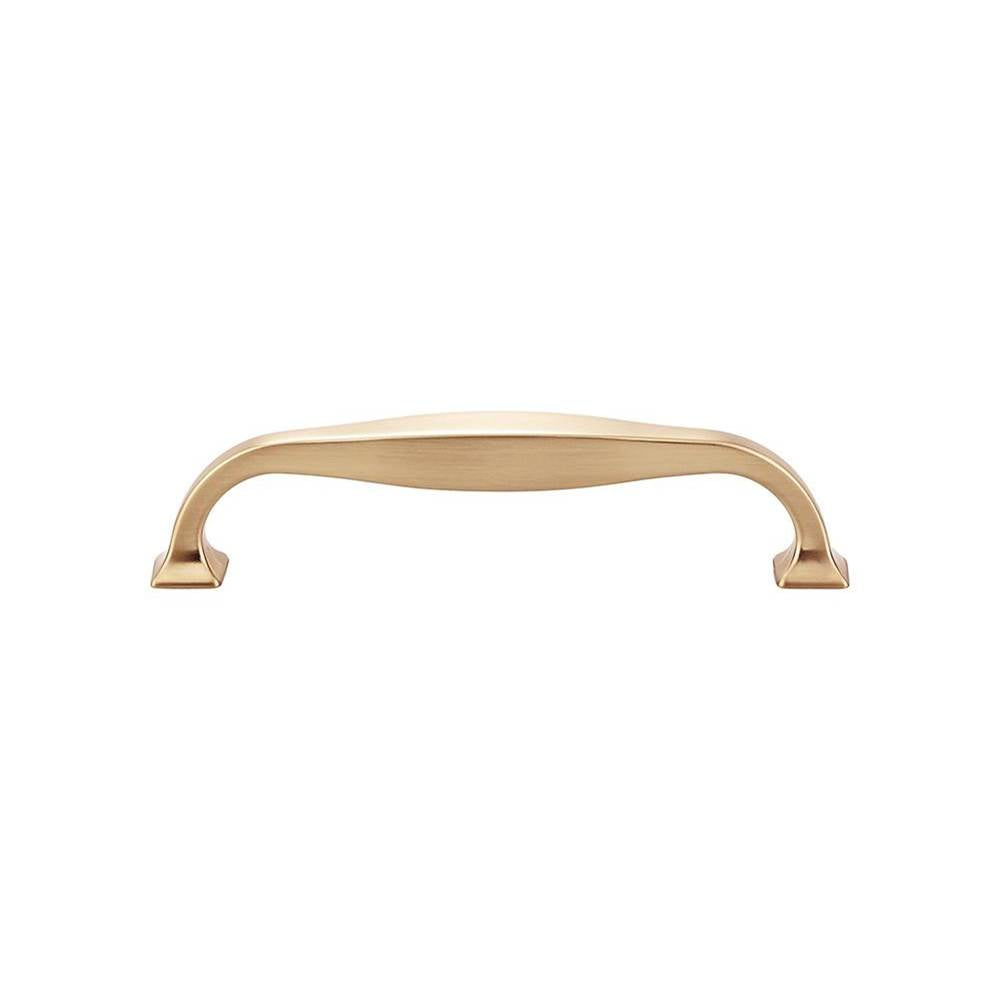 Top Knobs TK723 Contour Pull 5 1/16 Inch (c-c) - Honey Bronze