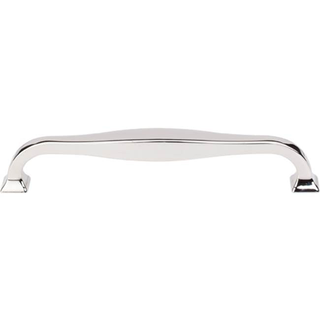 Top Knobs TK724 Contour Pull 6 5/16 Inch (c-c) - Polished Nickel