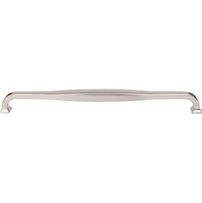 Top Knobs TK726 Contour Pull 12 Inch (c-c) - Brushed Satin Nickel