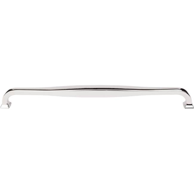 Top Knobs TK726 Contour Pull 12 Inch (c-c) - Polished Nickel