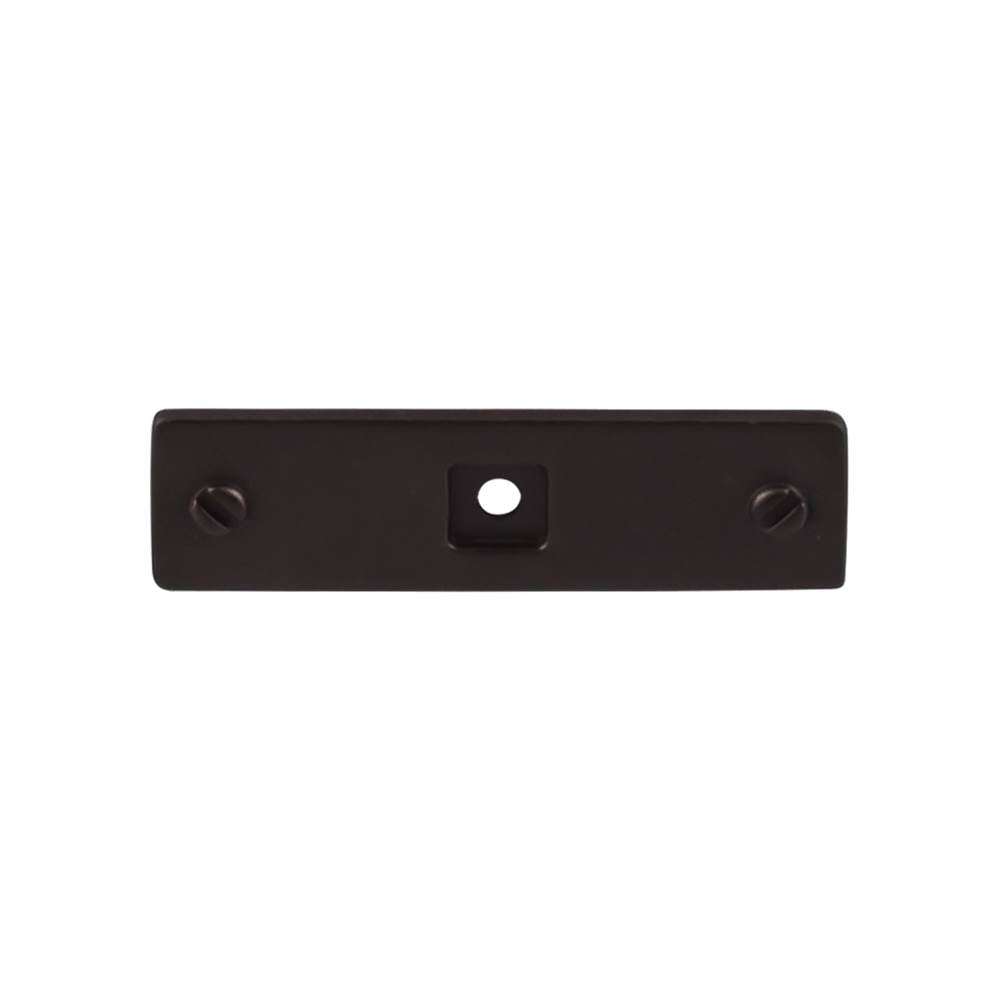 Top Knobs TK741 Channing Backplate 3 Inch - Sable