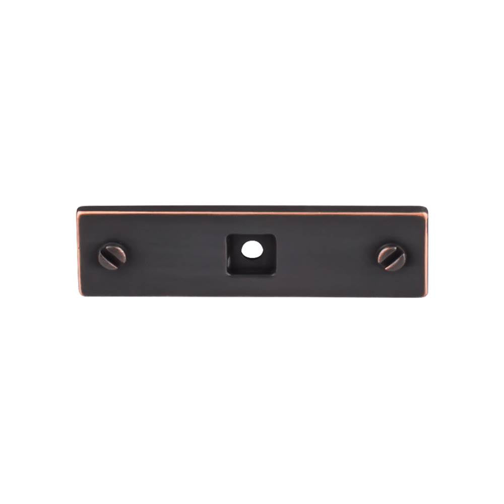 Top Knobs TK741 Channing Backplate 3 Inch - Umbrio