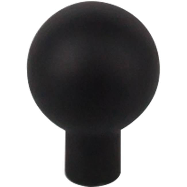 Top Knobs TK760 Brookline Knob 7/8 Inch - Flat Black