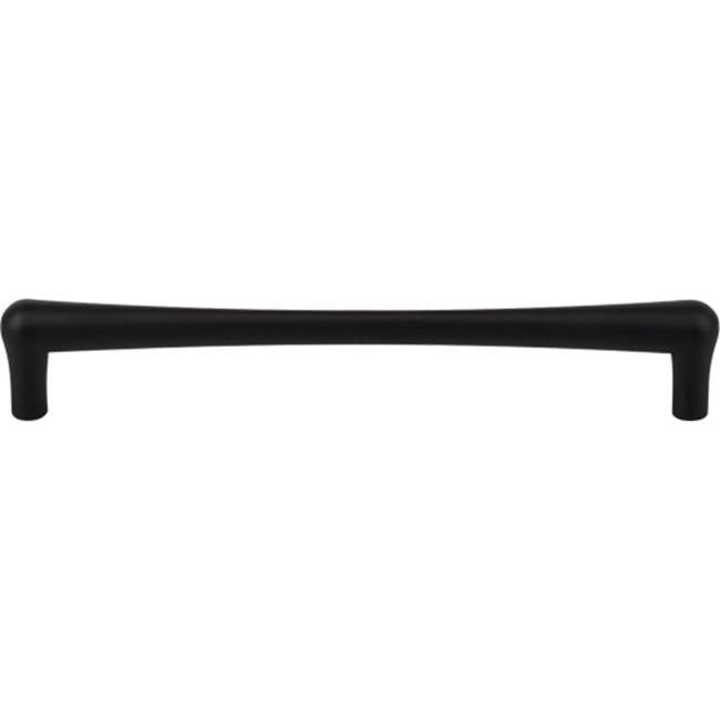 Top Knobs TK766 Brookline Pull 7 9/16 Inch (c-c) - Flat Black