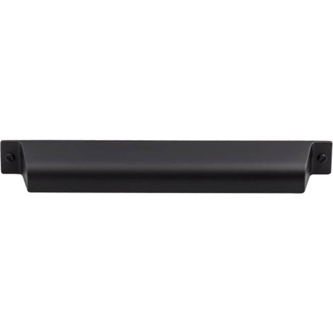 Top Knobs TK775 Channing Cup Pull 7 Inch (c-c) - Flat Black