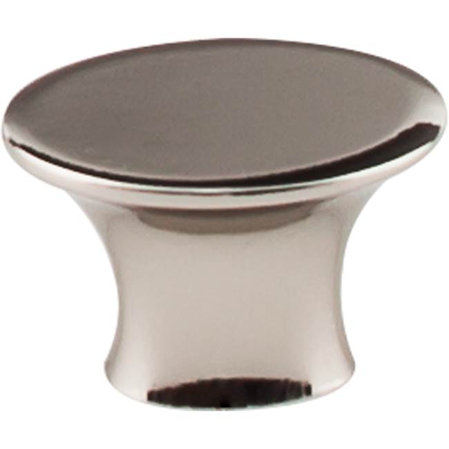 Top Knobs TK780 Edgewater Knob 1 5/16 Inch - Polished Nickel