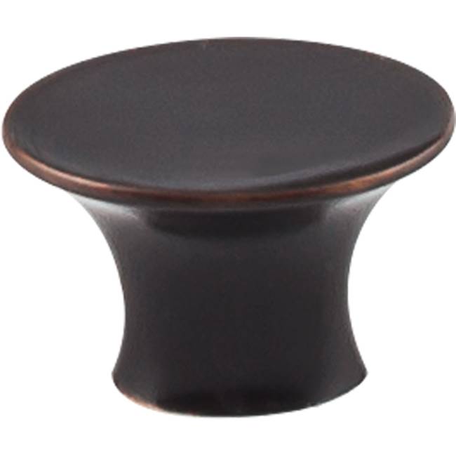 Top Knobs TK780 Edgewater Knob 1 5/16 Inch - Tuscan Bronze