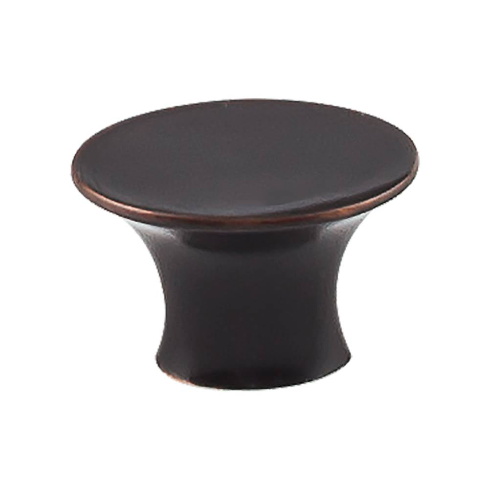 Top Knobs TK781 Edgewater Knob 1 1/2 Inch - Tuscan Bronze