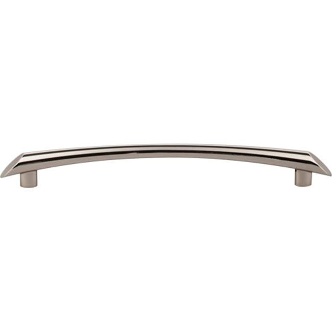 Top Knobs TK785 Edgewater Pull 7 9/16 Inch (c-c) - Polished Nickel