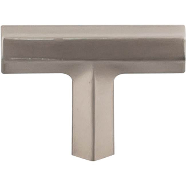 Top Knobs TK790 Lydia T Shape Knob 1 3/4 Inch - Brushed Satin Nickel