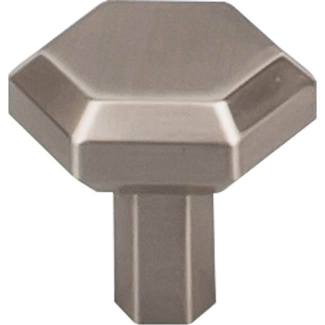 Top Knobs TK791 Lydia Knob 1 1/8 Inch - Brushed Satin Nickel