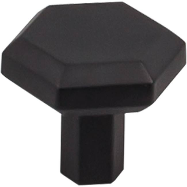 Top Knobs TK792 Lydia Knob 1 1/4 Inch - Flat Black