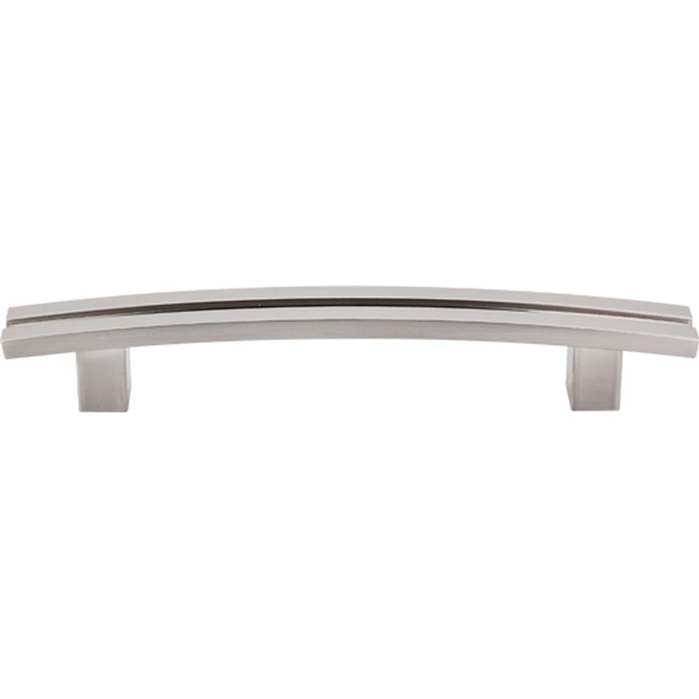 Top Knobs TK81 Inset Rail Pull 5" - Brushed Satin Nickel