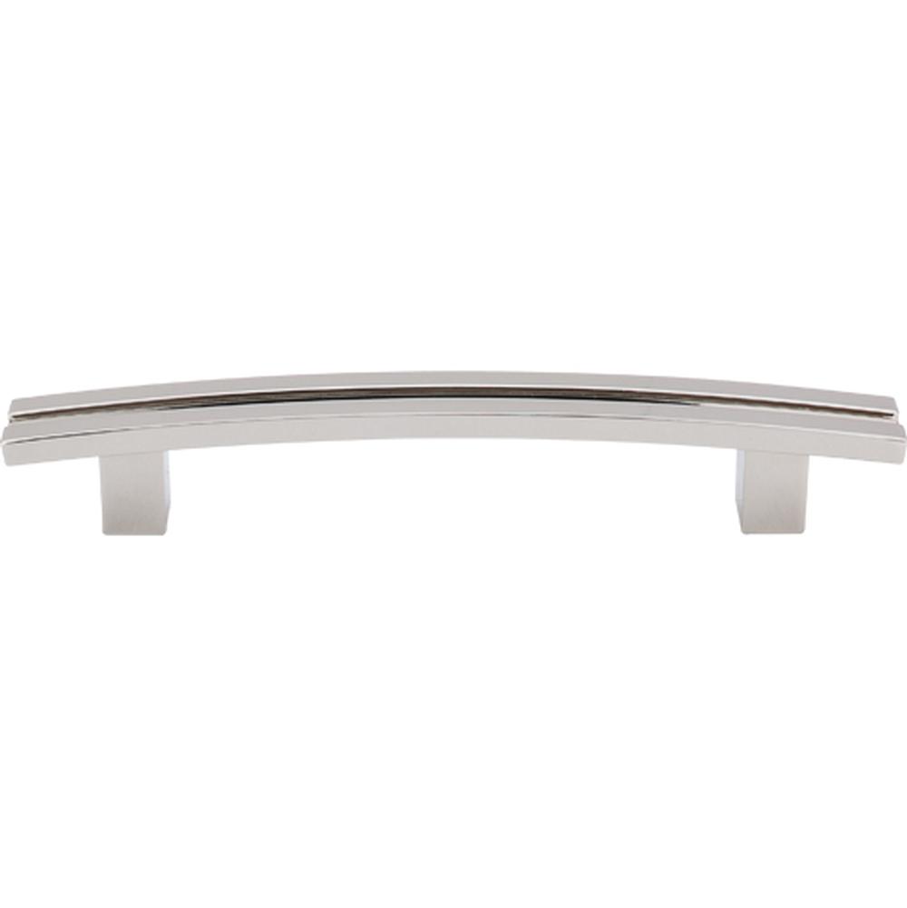 Top Knobs TK81 Inset Rail Pull 5" - Polished Nickel