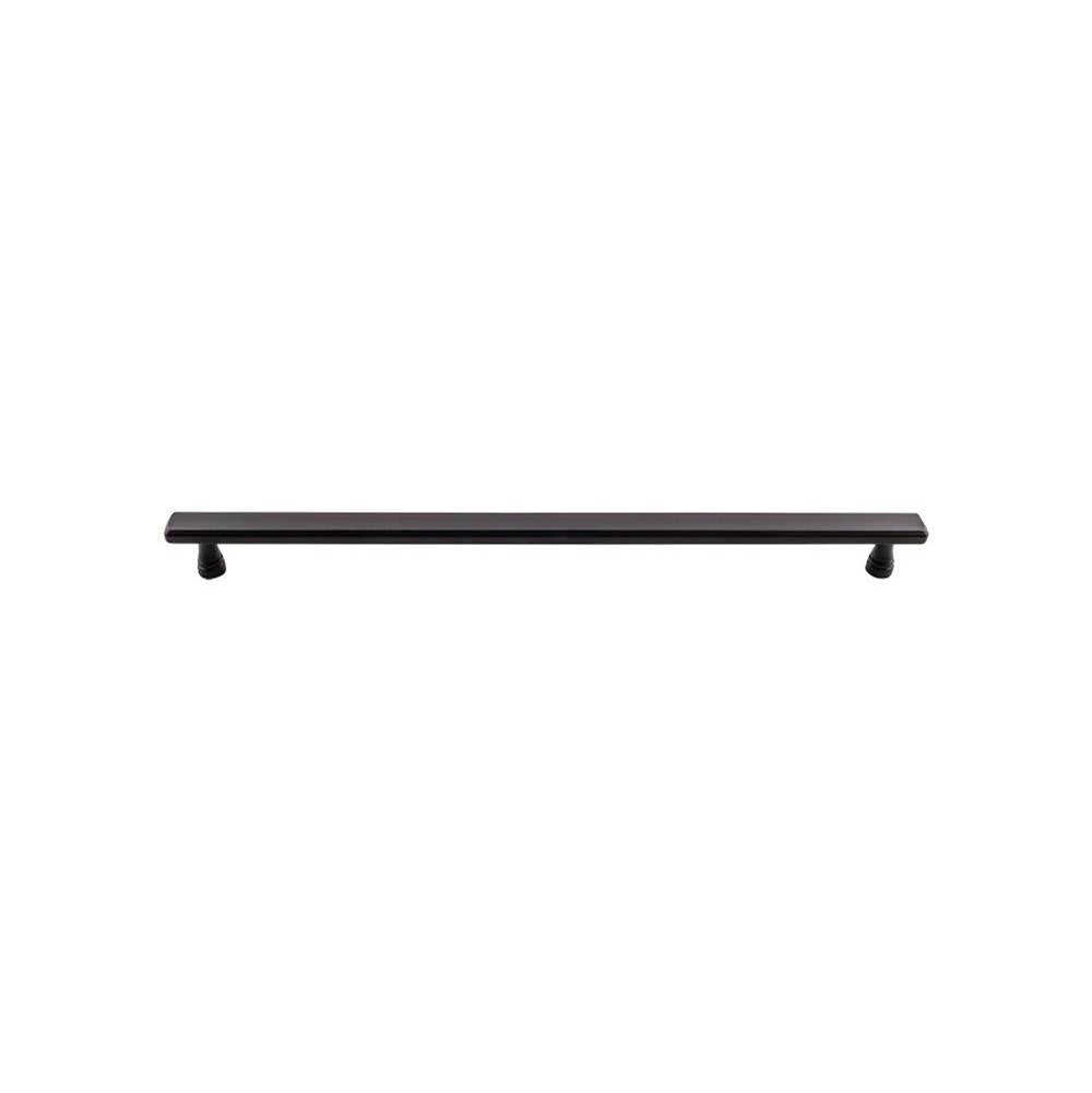 Top Knobs TK857 Kingsbridge Pull 12 Inch (c-c) - Flat Black