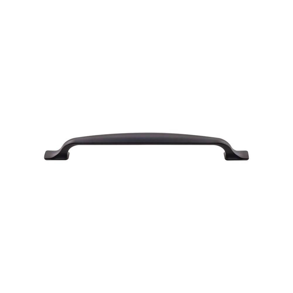 Top Knobs TK866 Torbay Pull 7 9/16 Inch (c-c) - Flat Black