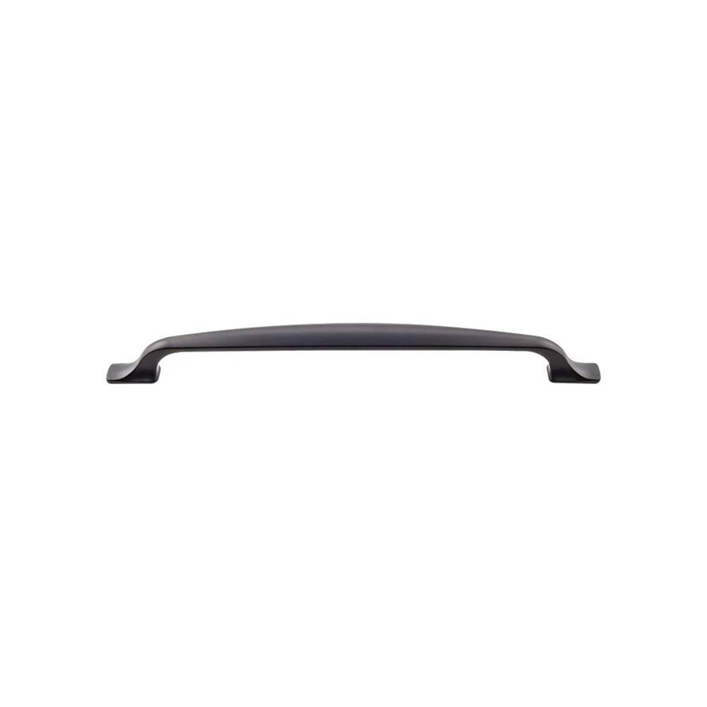 Top Knobs TK867 Torbay Pull 8 13/16 Inch (c-c) - Flat Black