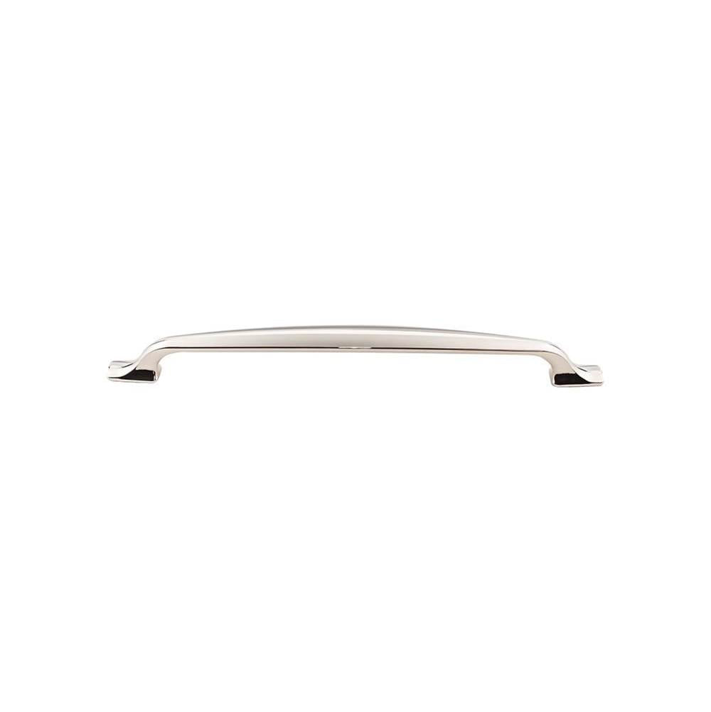 Top Knobs TK867 Torbay Pull 8 13/16 Inch (c-c) - Polished Nickel