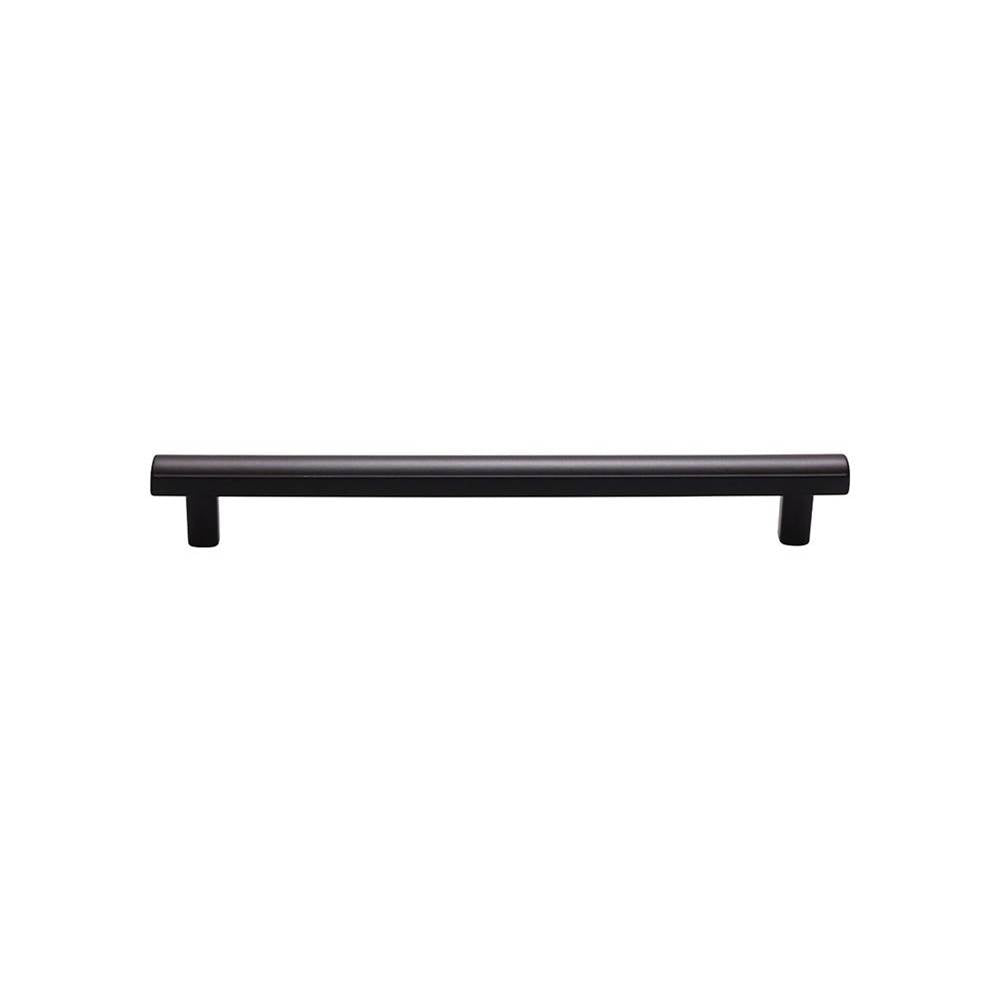 Top Knobs TK907 Hillmont Pull 7 9/16 Inch (c-c) - Flat Black