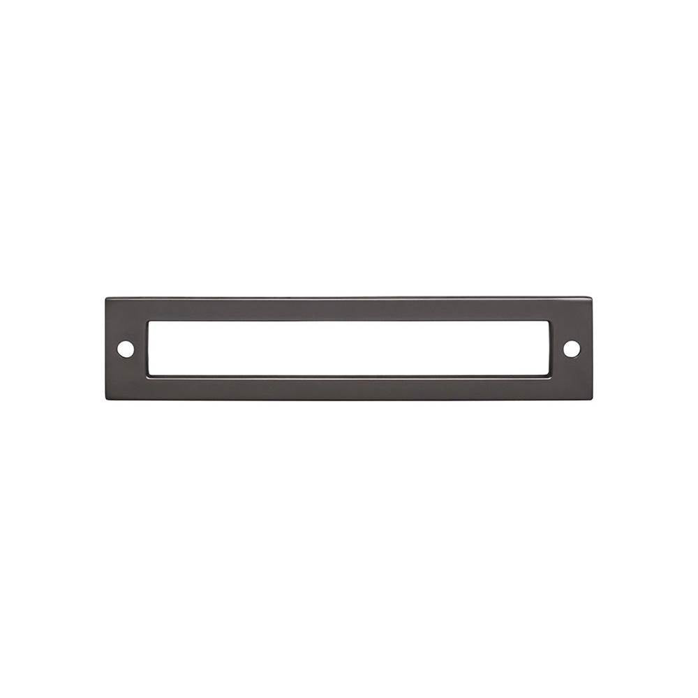 Top Knobs TK925 Hollin Backplate 5 1/16 Inch - Ash Gray