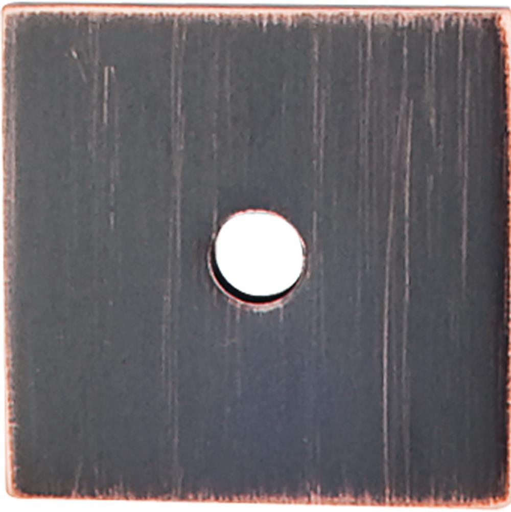 Top Knobs TK94 Square Backplate 1" - Tuscan Bronze
