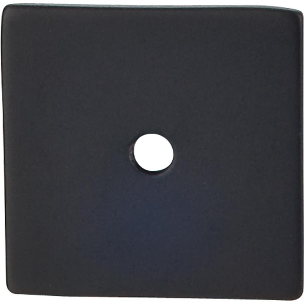 Top Knobs TK95 Square Backplate 1 1/4" - Flat Black