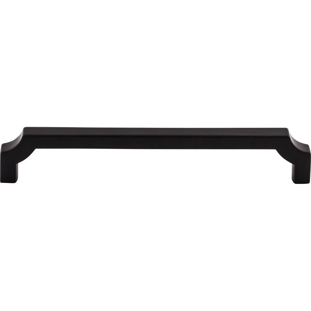 Top Knobs TK3023 Davenport Pull 6 5/16 Inch (c-c) - Flat Black