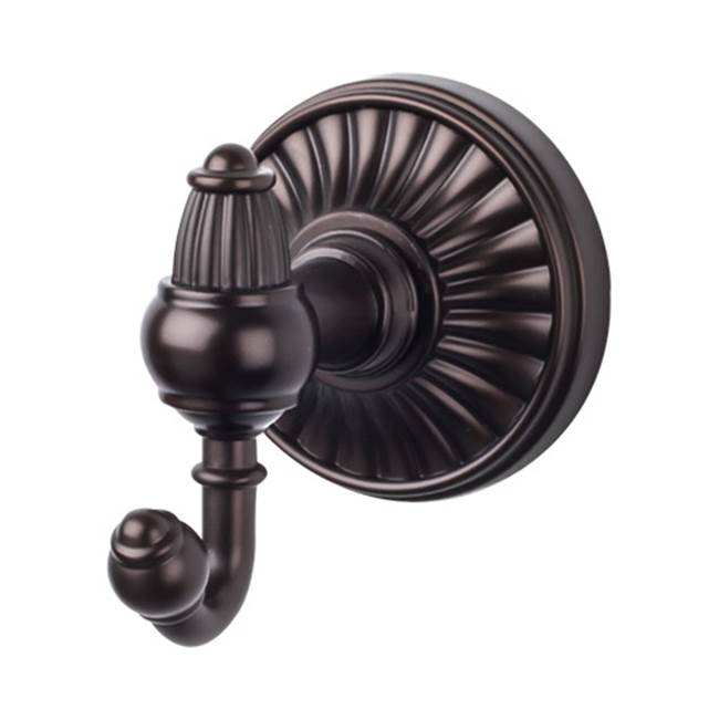 Top Knobs TUSC2 Tuscany Bath Double Hook - Oil Rubbed Bronze