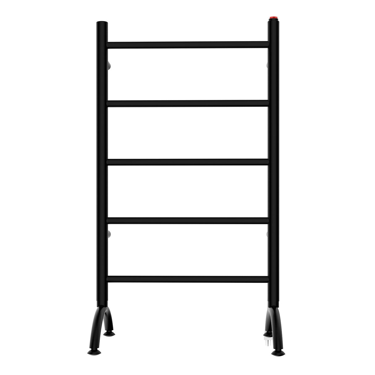 Templeton TWW3720MB Freestanding or Wall Mount Hardwired/Plug-In Electric Towel Warmer, Matte Black