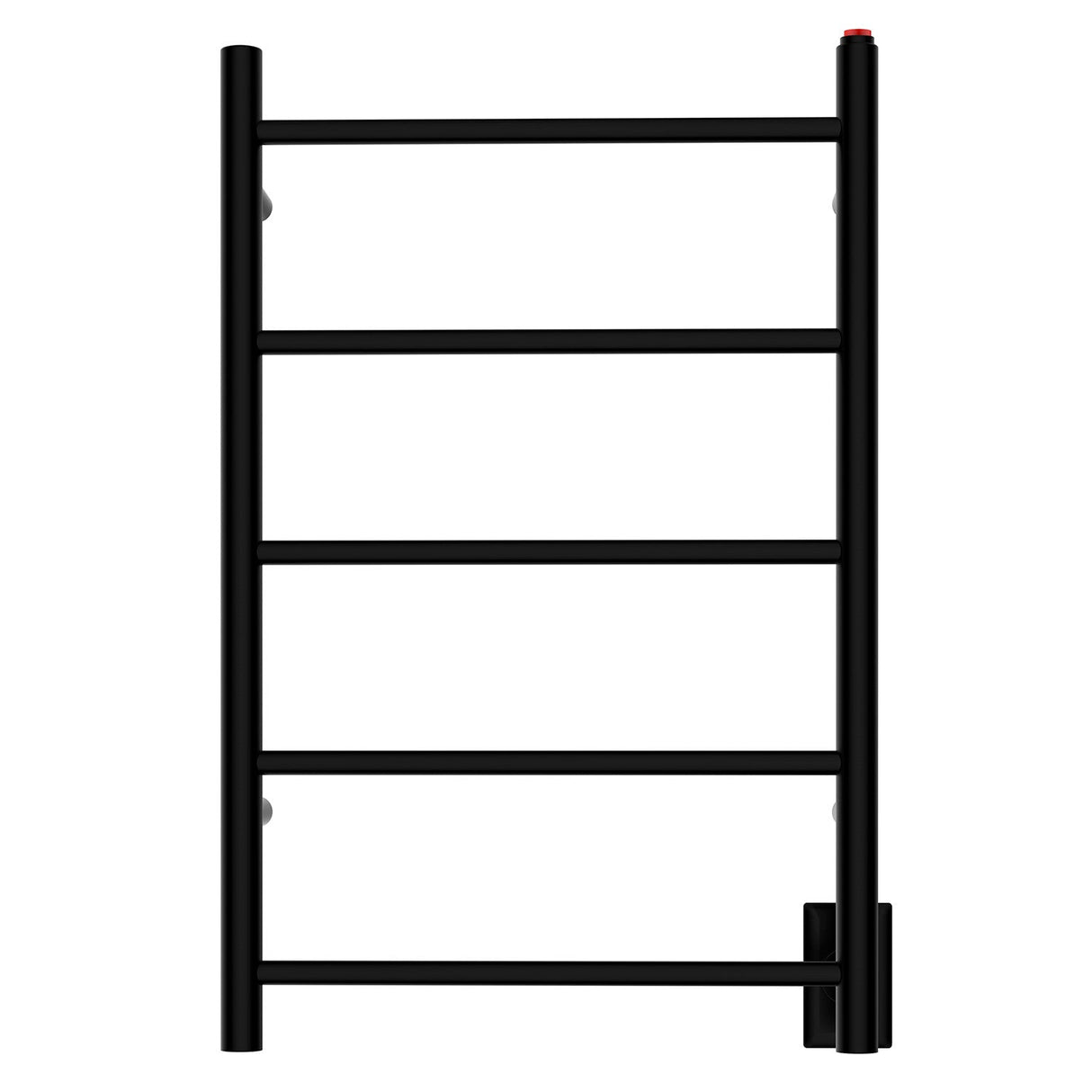 Templeton TWW3720MB Freestanding or Wall Mount Hardwired/Plug-In Electric Towel Warmer, Matte Black