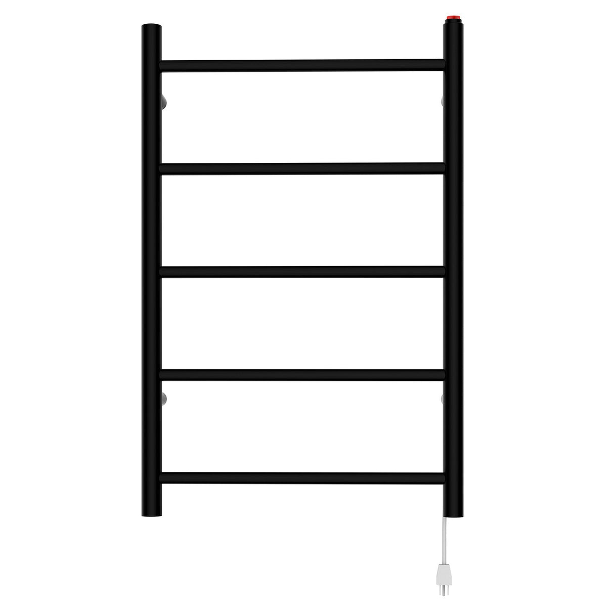 Templeton TWW3720MB Freestanding or Wall Mount Hardwired/Plug-In Electric Towel Warmer, Matte Black