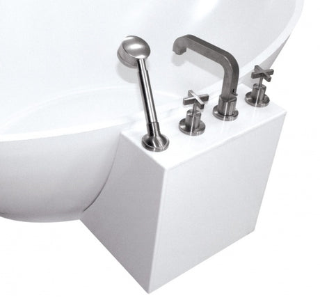 Hydro Systems TOW.37-42-WHI FREESTANDING FAUCET TOWER 37-42"-WHITE