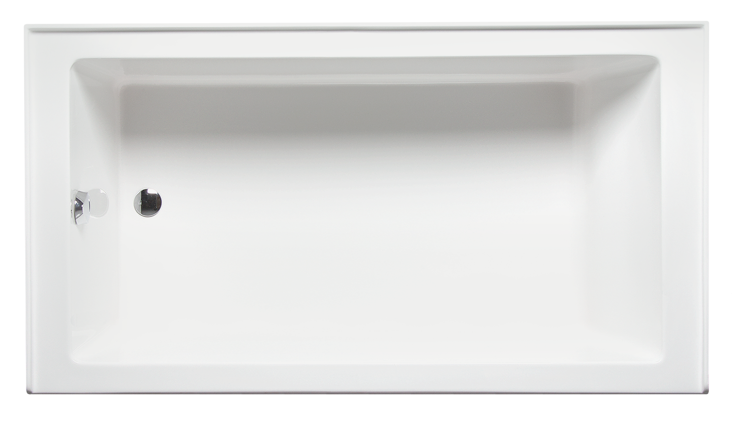 Americh TO6030TLA2-WH Turo 6030 Left Hand - Tub Only / Airbath 2 - White