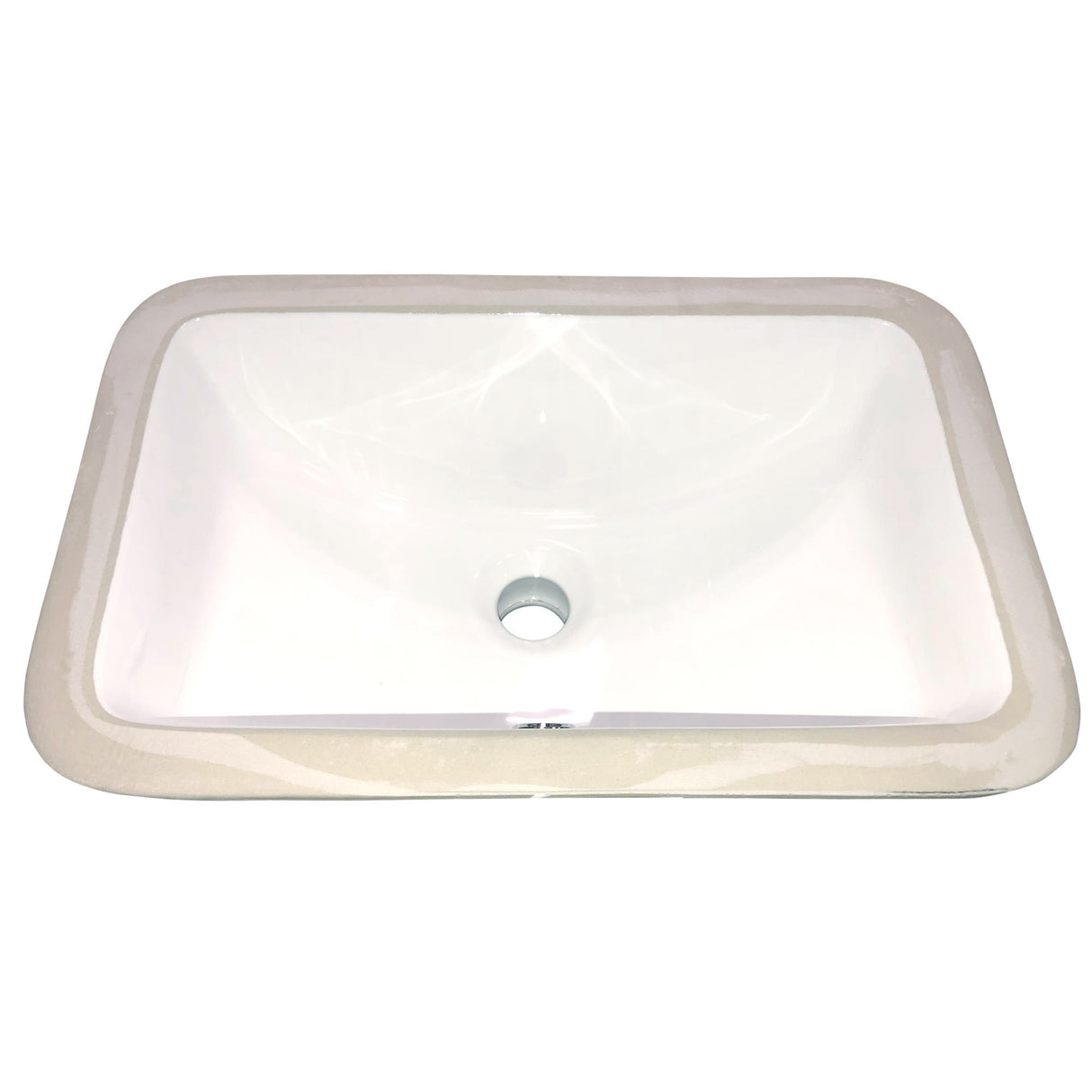 Nantucket Sinks UM-159-W Undermount Ceramic Sink In White