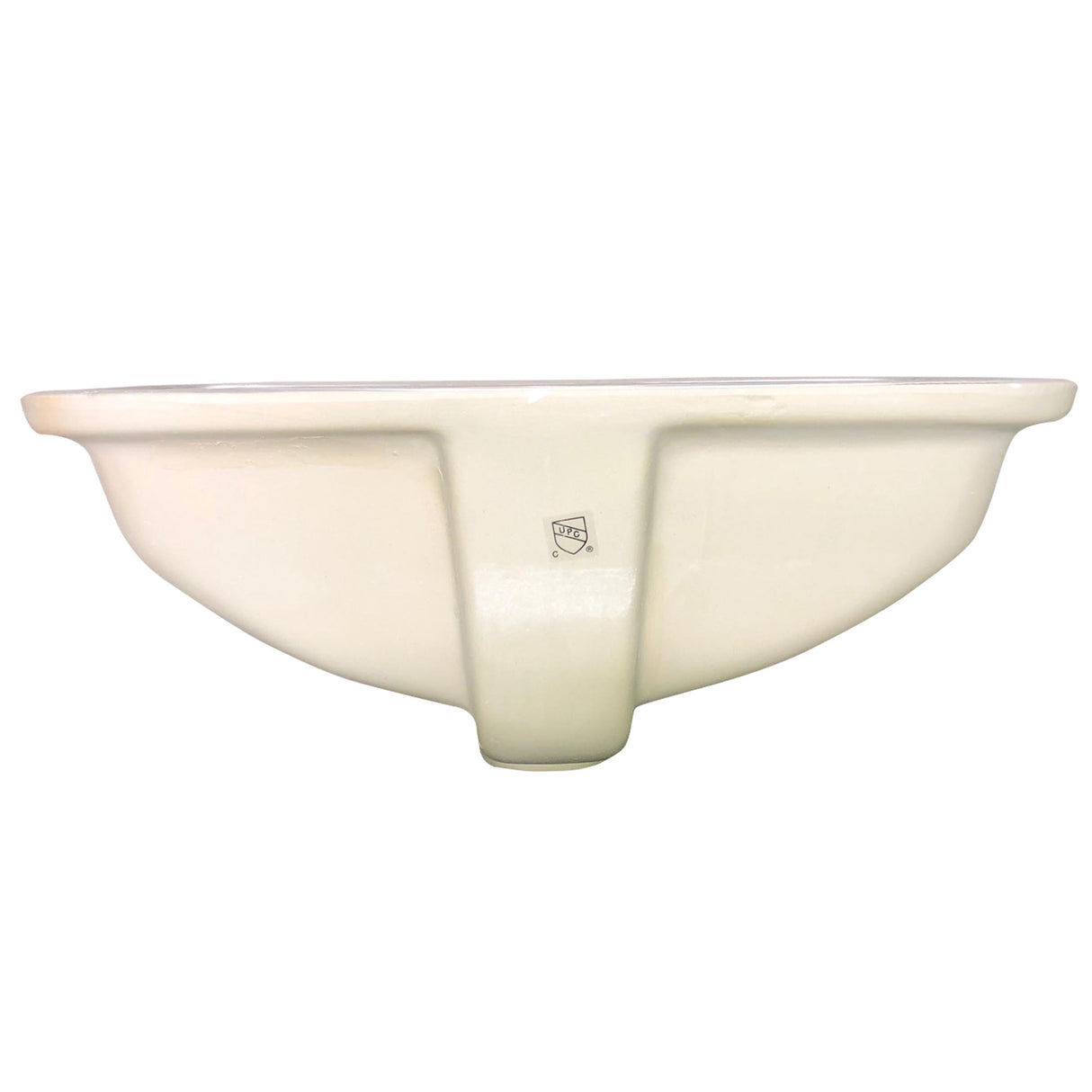 Nantucket Sinks UM-159-W Undermount Ceramic Sink In White