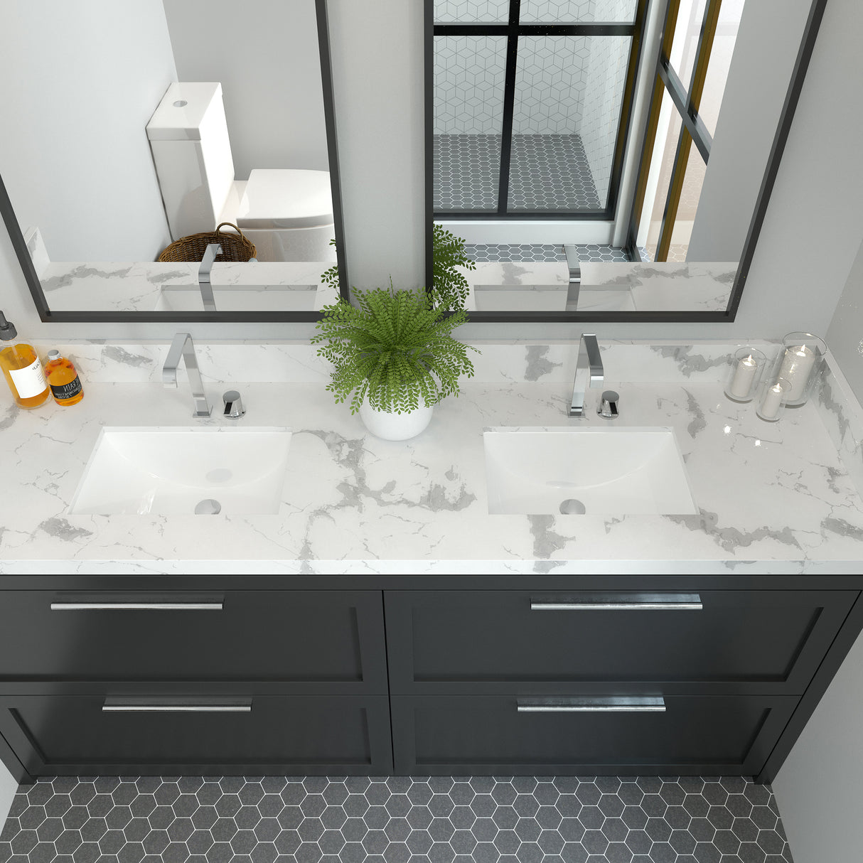 Nantucket Sinks UM-159-W Undermount Ceramic Sink In White