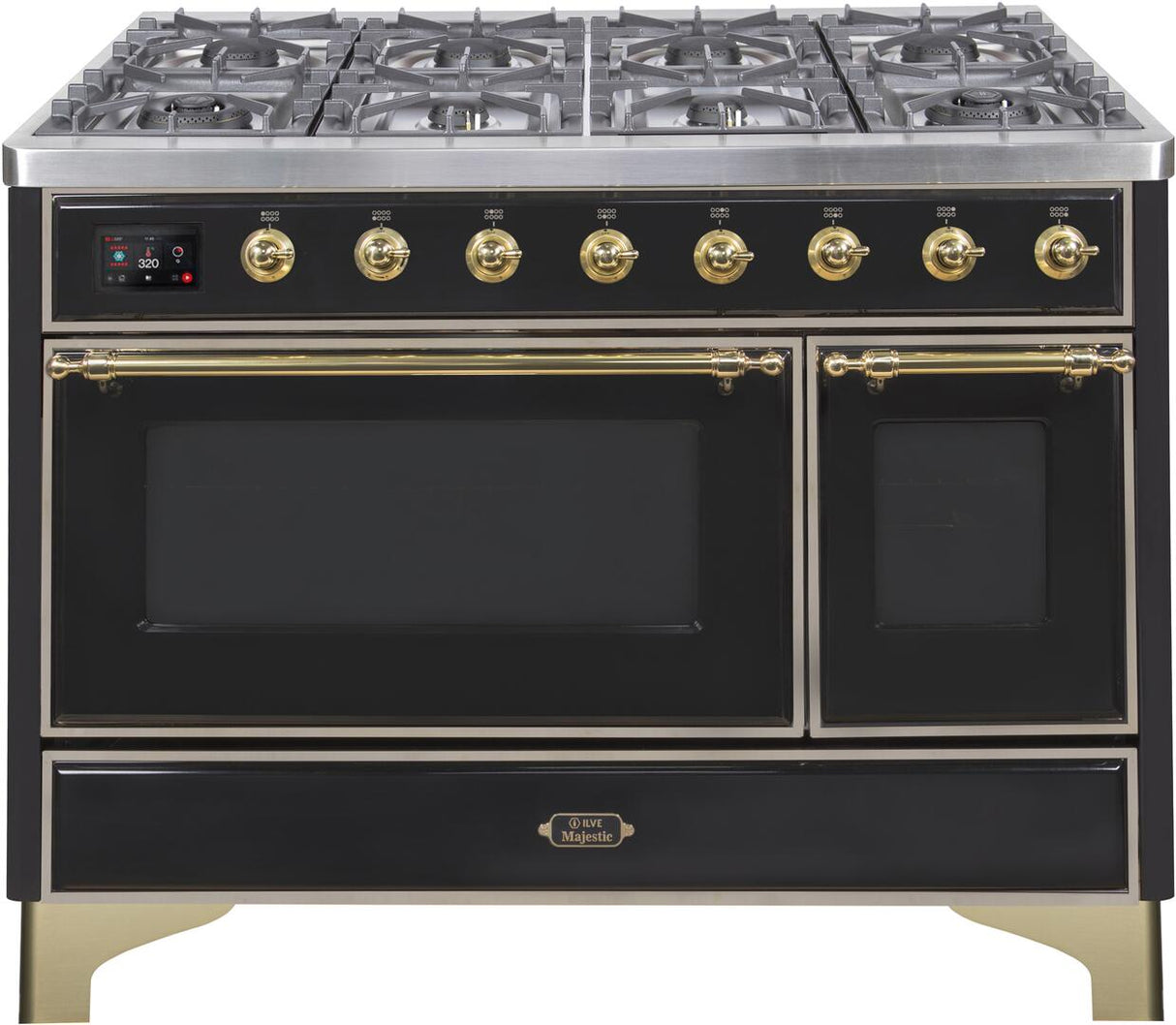 Ilve 48'' Majestic II Dual Fuel Natural Gas Range