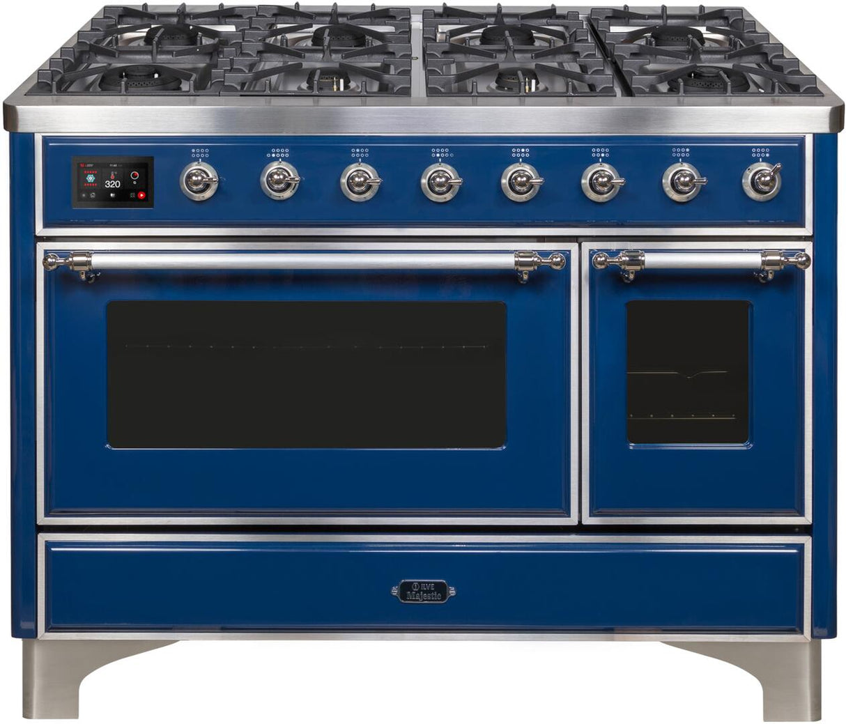 Ilve 48'' Majestic II Dual Fuel Liquid Propane Range