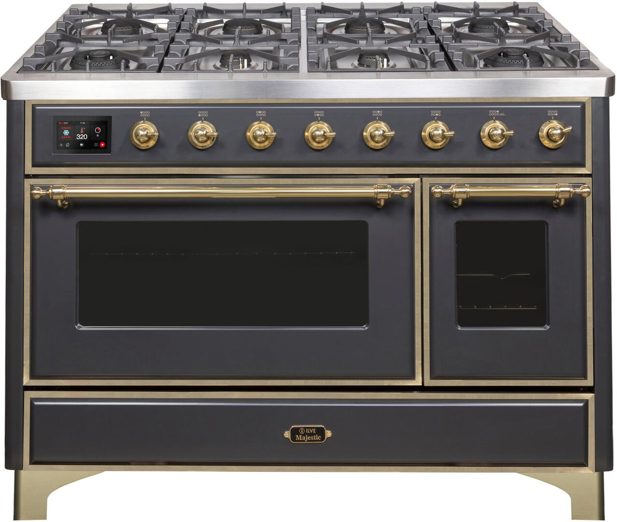 Ilve 48'' Majestic II Dual Fuel Liquid Propane Range