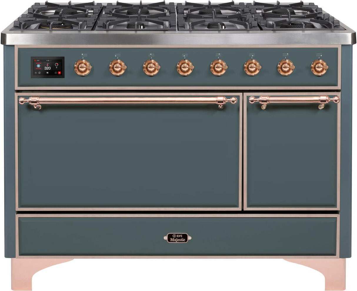 Ilve 48'' Majestic II Dual Fuel Natural Gas Range